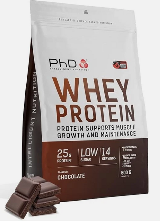 PhD Nutrition Powder Whey 500g Chocolate